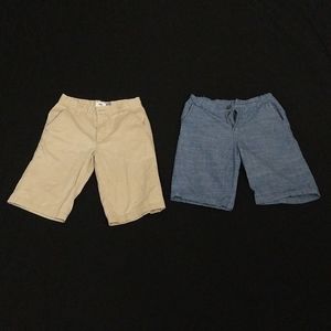 Boys shorts old navy size 14 and cat and jack size 14